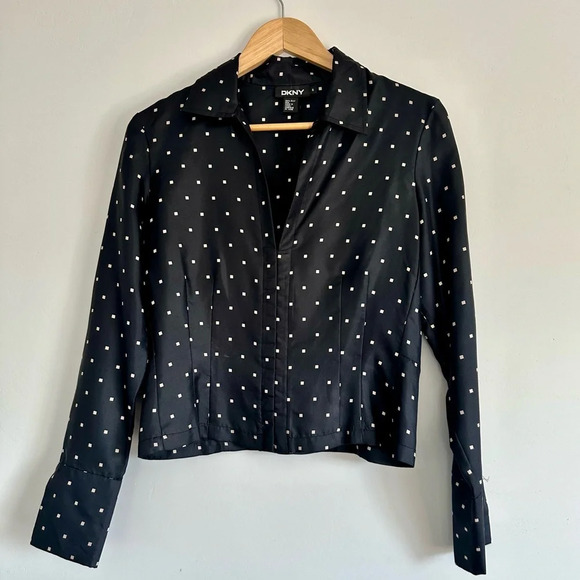 {DKNY} Silk top size small - Picture 5 of 5